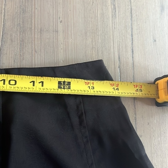 AllSaints CODY High Rise Wide Leg Trouser Pants in Black Size 2 - Picture 6 of 11